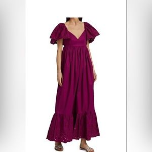 Magenta summer dress